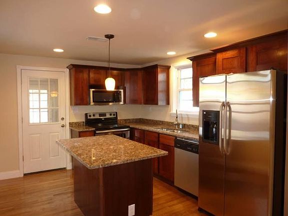 Kitchen with Cherry Cabs,