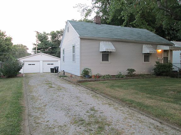 Driveway and 2 Car Garage