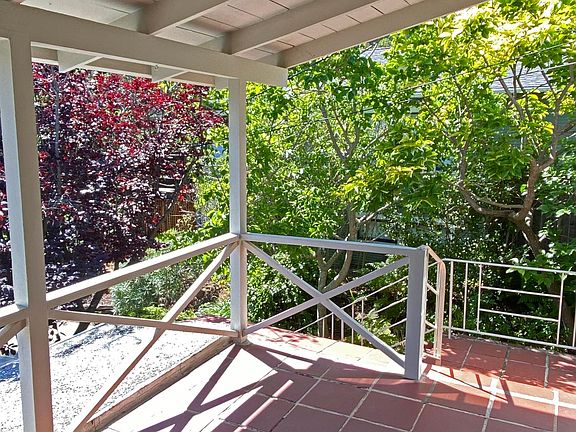 Front porch rooftop view