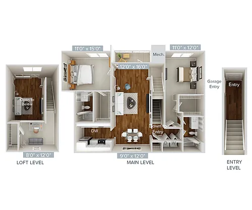 Floor plan B2LG