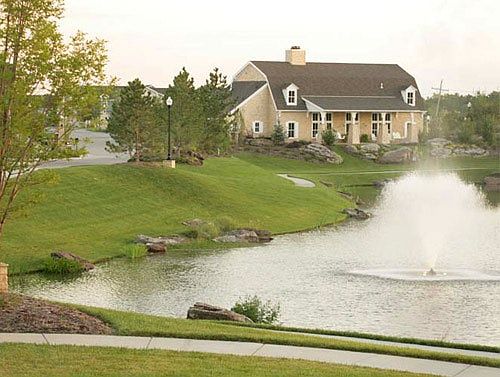 Pond on property