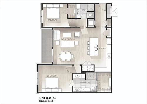 Floor plan B-2A