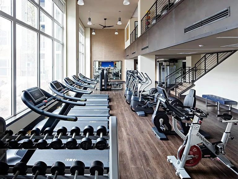 Two-Story Fitness Center
