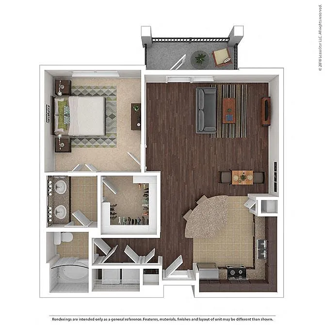 Floor plan A1D