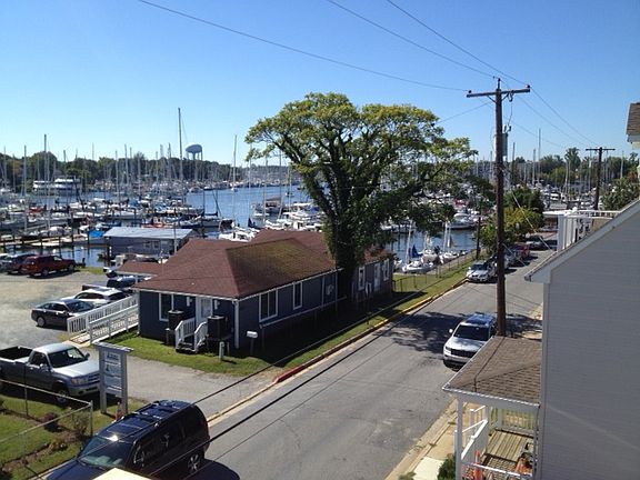 View from rooftop deck