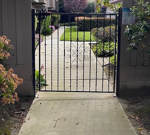 Our Gorgeous gated 16 unit community entrance
