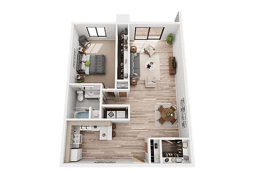 Floor plan 1BBR