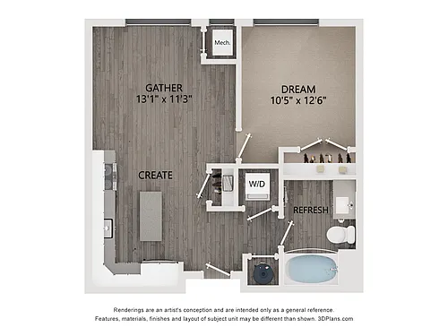 Floor plan A04