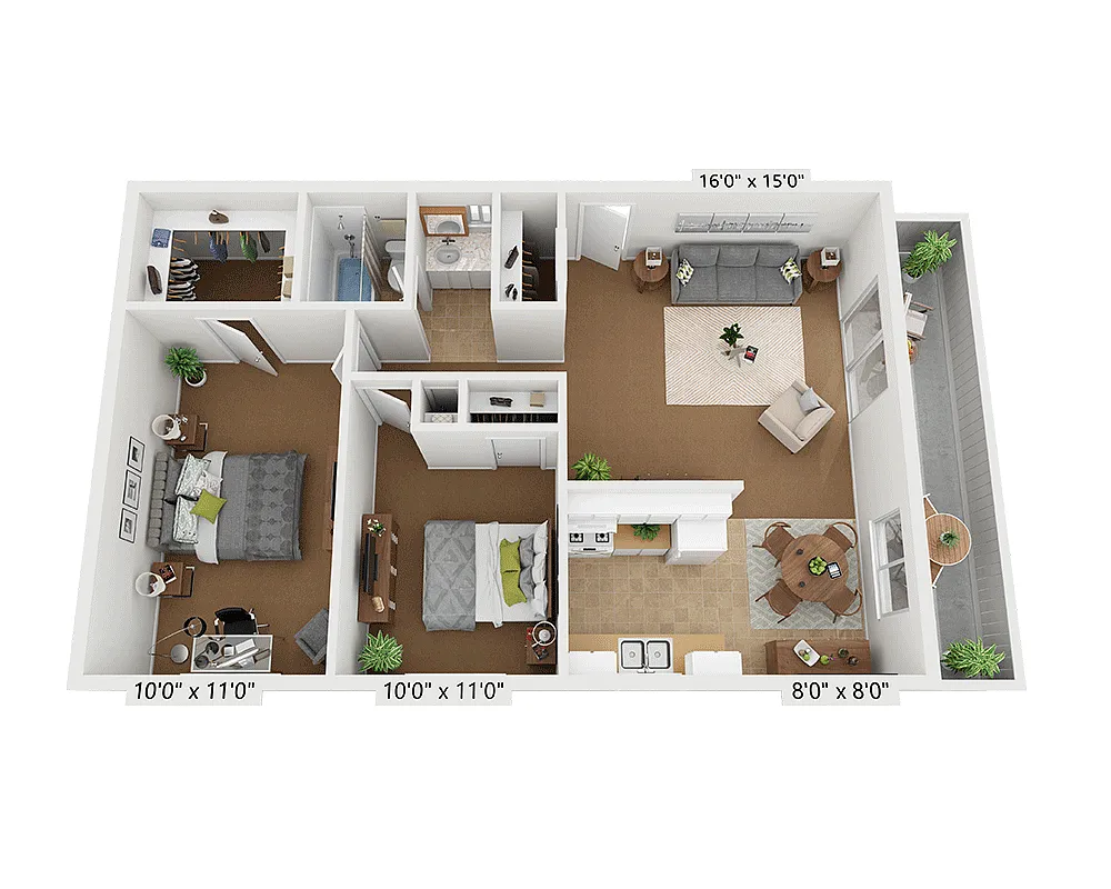 Floor plan Plan B1