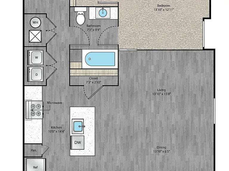 A2 floor plan Ridge at Robinson
