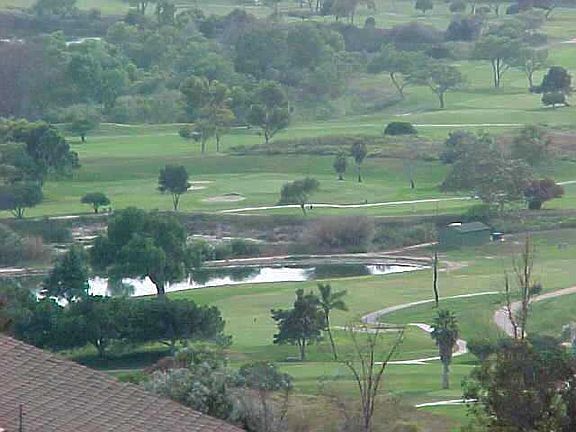 Golf course view