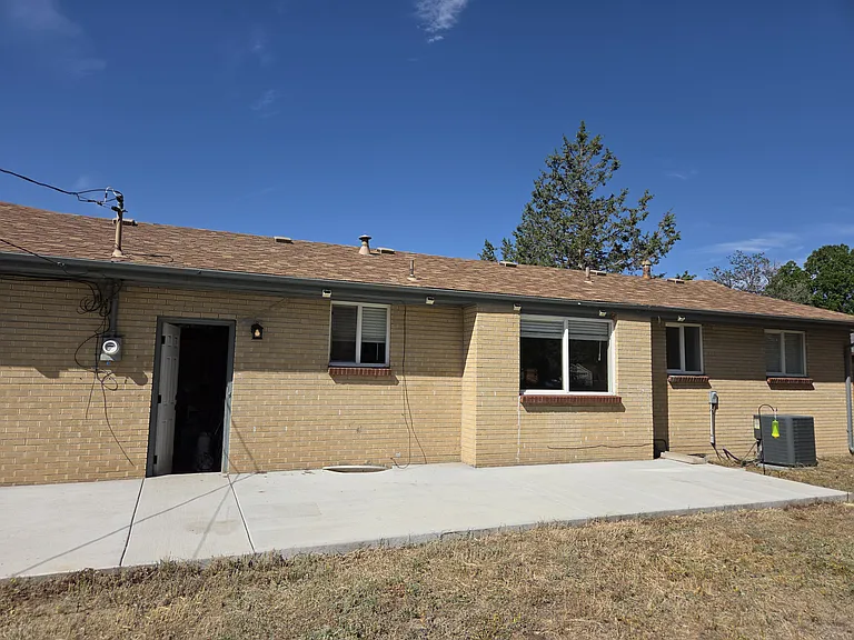 Back with large patio and back yard. Privacy fence scheduled to be installed.
