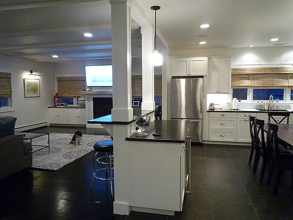 Open Kitchen and Family Room