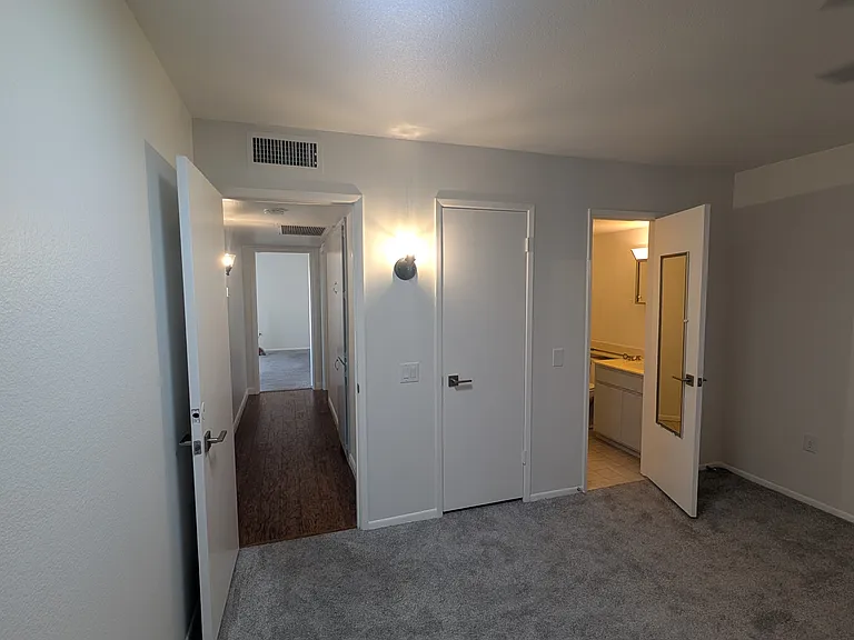 Secondary bedroom with ensuite 3/4 bathroom.