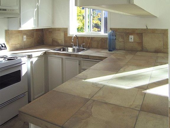 great counter space and look over to dining area