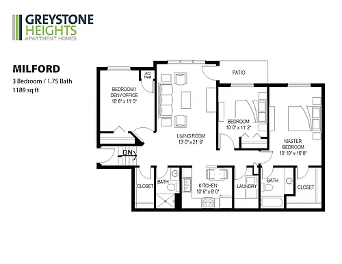 Floor plan Milford