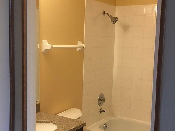 looking into bathroom