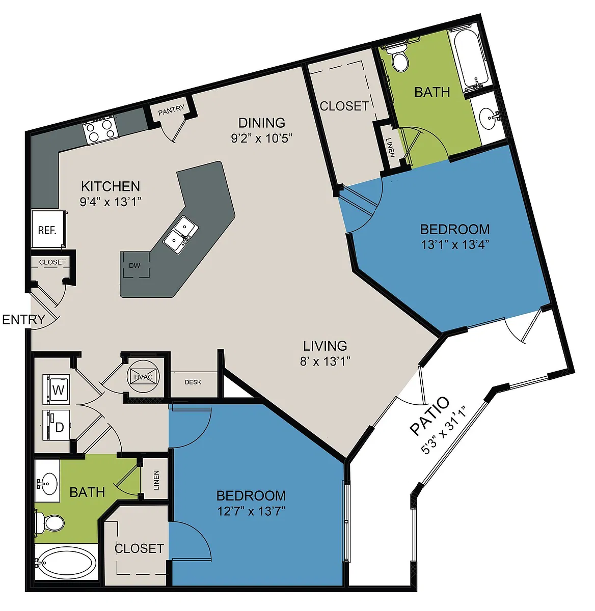 Floor plan B9