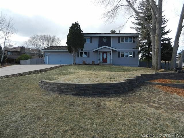Traditional two story located on large corner lot