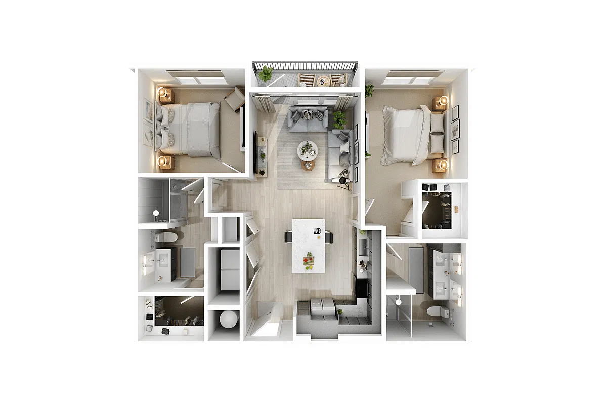 Floor plan B1