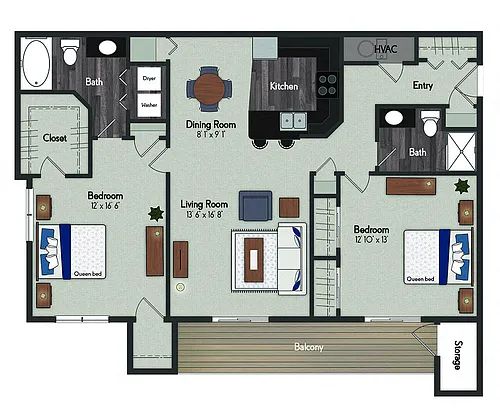 Floor plan Meadowlark