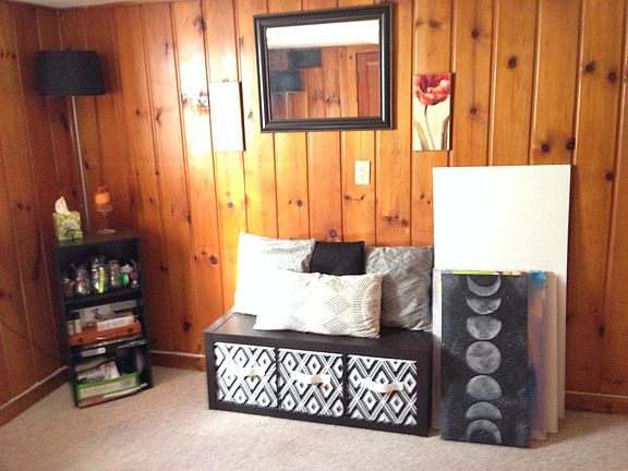 Wood paneling feels cozy and warm
