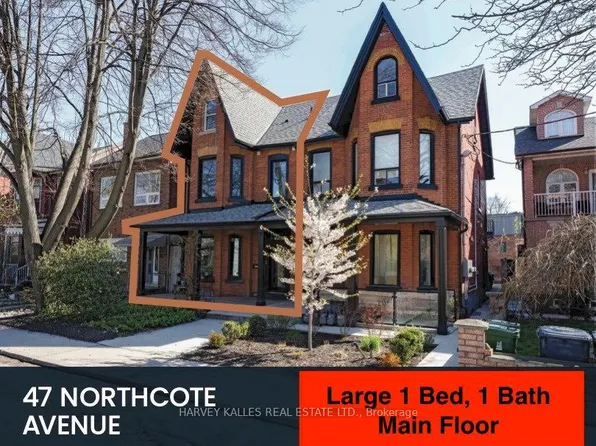 47 Northcote Ave #1, Toronto, ON M6J 3K2