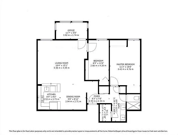 2 bed, 1001 sqft, $3,800 — Photo 2