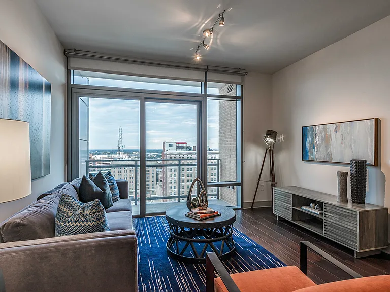 One Bedroom - Living