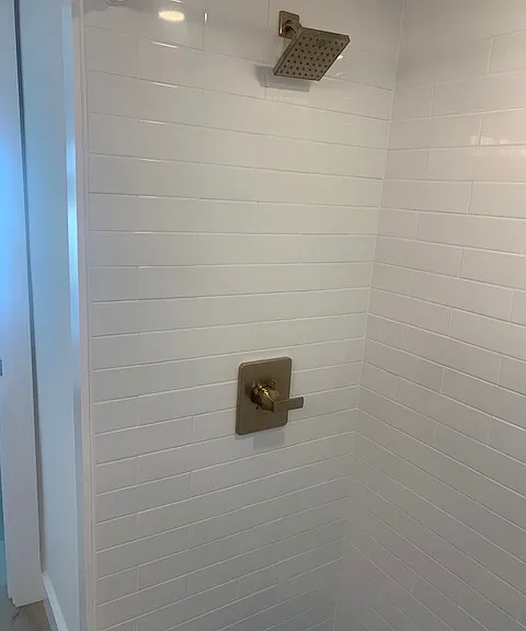 New / remodeled shower
