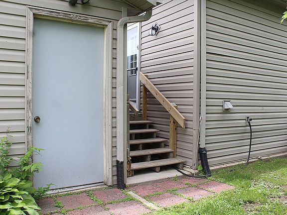 Back of Garage/Home Entrance
