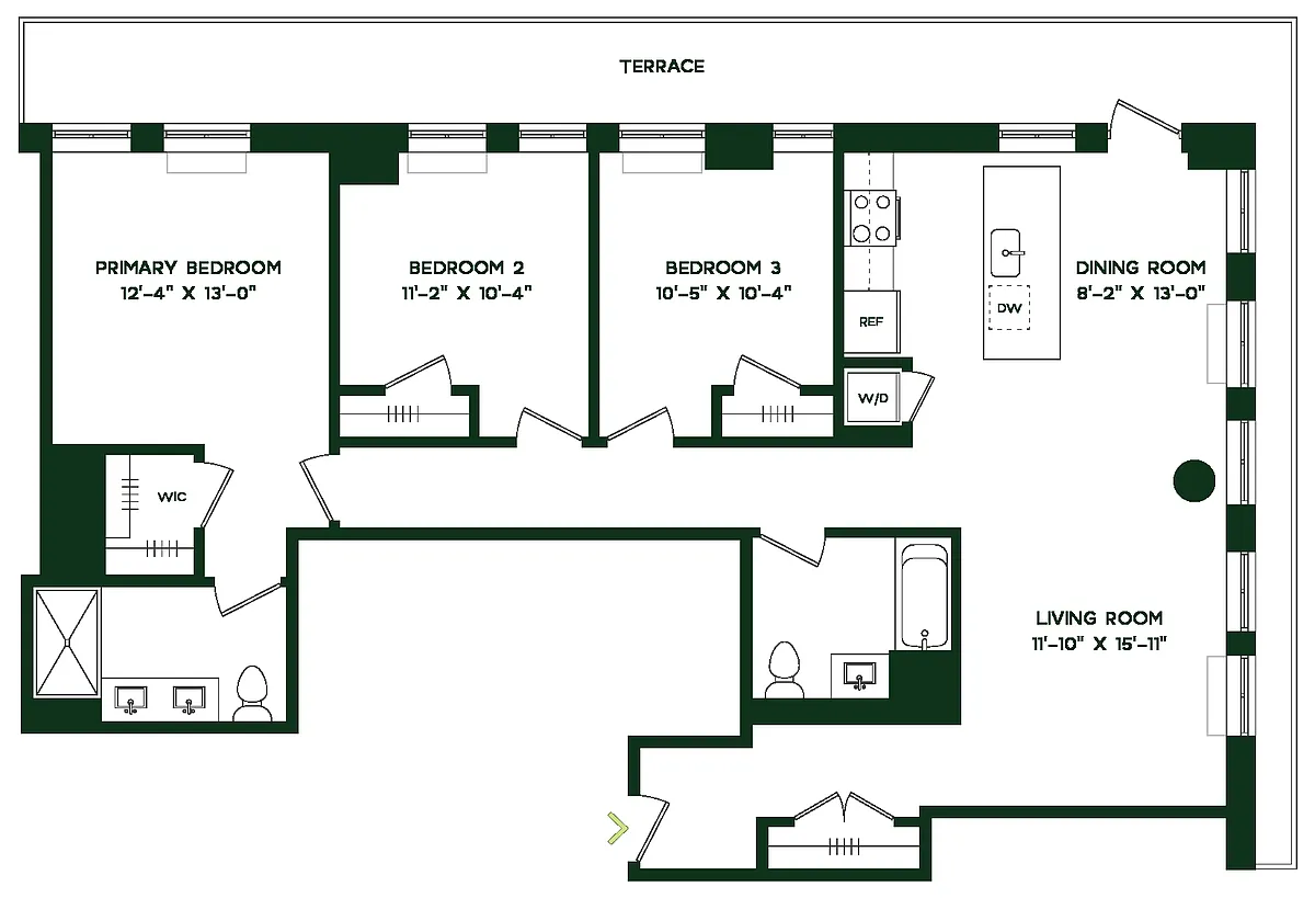 Floor plan C10E