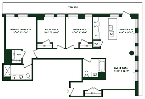Floor plan C10E