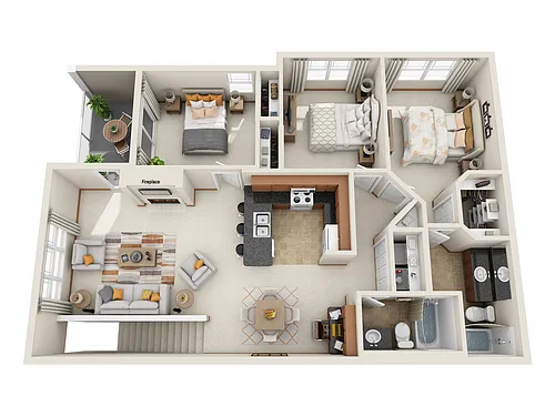 Floor plan Glacier