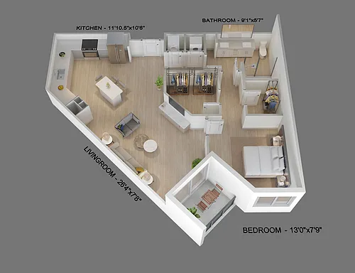 Floor plan Wave