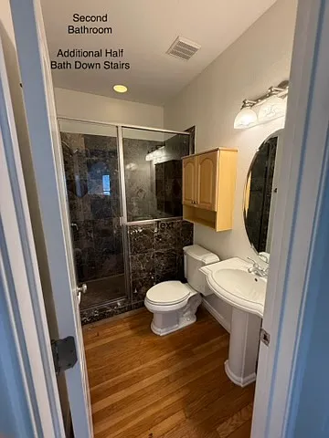 Second Bathroom 
Half Bath downstairs