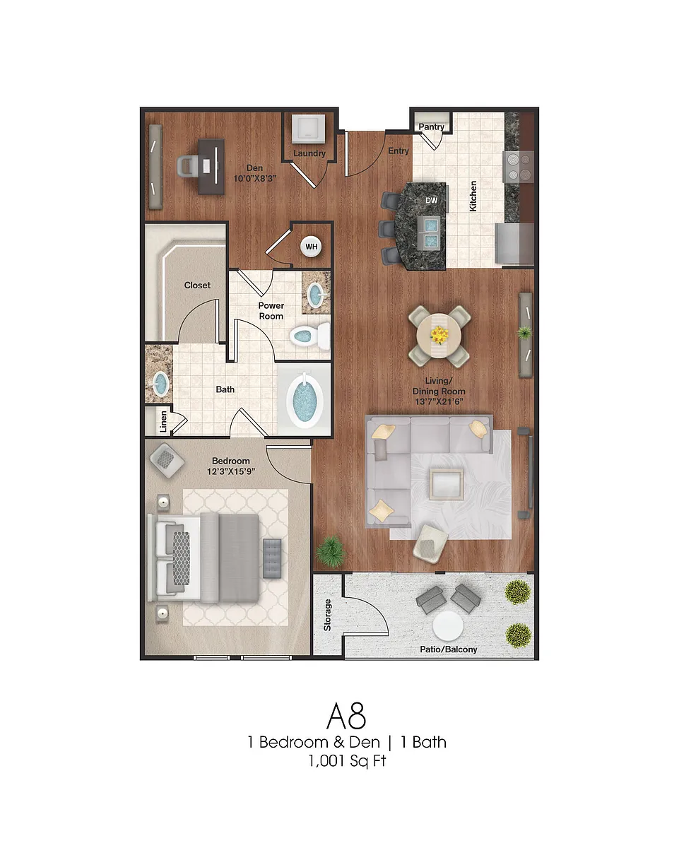 Floor plan A8