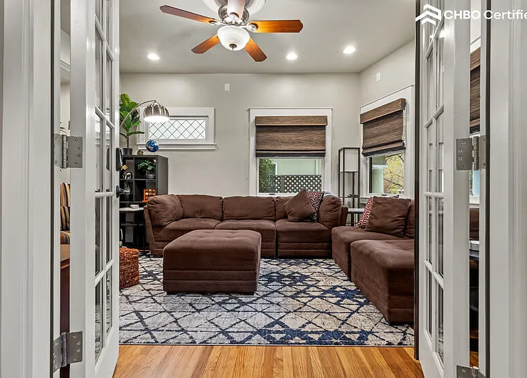 Living room entry