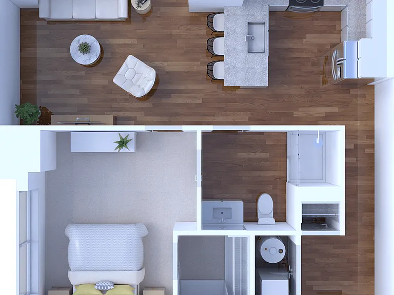 1 Bedroom/1 Bathroom-748 1 Bedroom/1 Bathroom-748