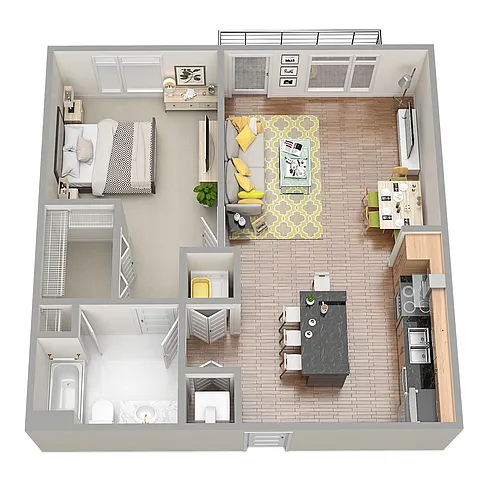 Floor plan Socialite