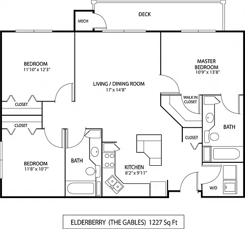 Floor plan Elderberry