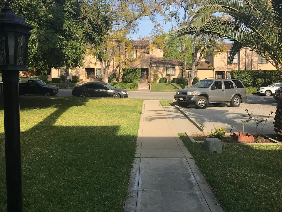 view from front of house looking east