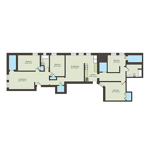 Floor plan 5201-4ba