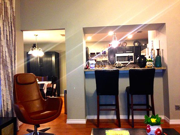 Living looking into Kitchen