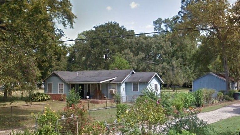 Street side-view of home.