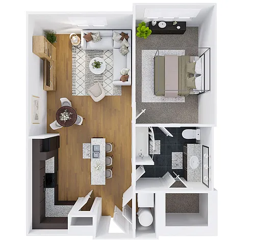 Floor plan A02