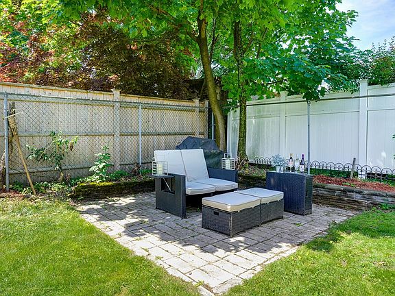 Patio for outdoor grilling