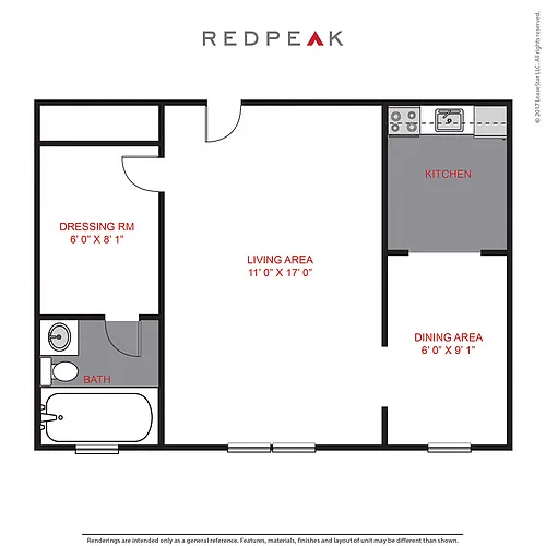 Floor plan Plan S4 - Studio