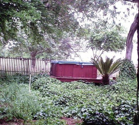 Side Yard Hot Tub