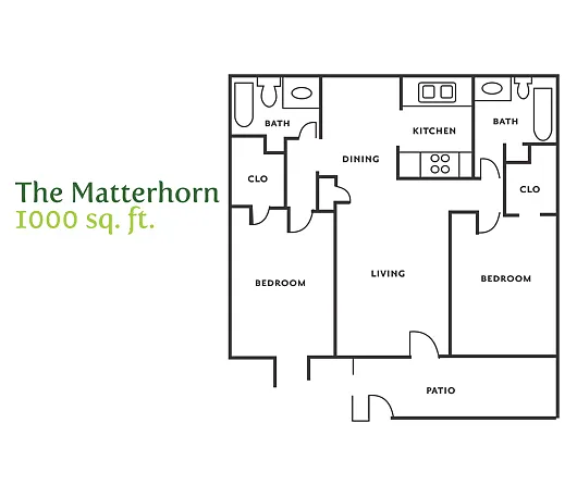 Floor plan The Matterhorn